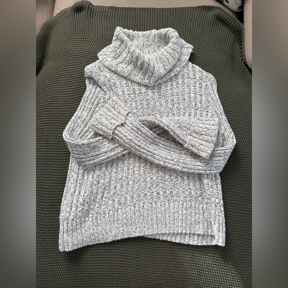 Free People Black and White Knit Pullover - Picture 2 of 2